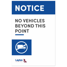 No Vehicles Beyond This Point