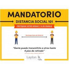 COVID-19 Social Distancing (Spanish)