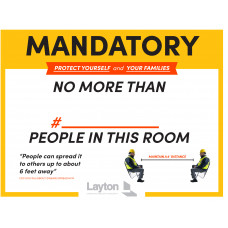 COVID-19 Room Capacity (English)