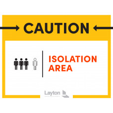 COVID-19 Isolation Area (English)