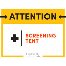 COVID-19 Screening Tent (English)