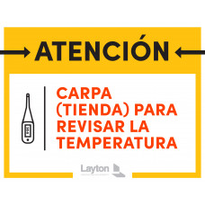 COVID-19 Temperature Testing Tent (Spanish)