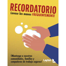 COVID-19 Wash Your Hands (Spanish)