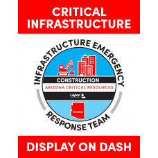 Critical Infrastructure - Dashboard Sign