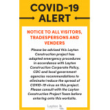 COVID-19 Alert (English)