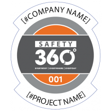 Safety 360 ICS (Decal) - Pack of 48 with Sequential Numbering Safety 360 ICS (Decal) - Pack of 48 with Sequential Numbering